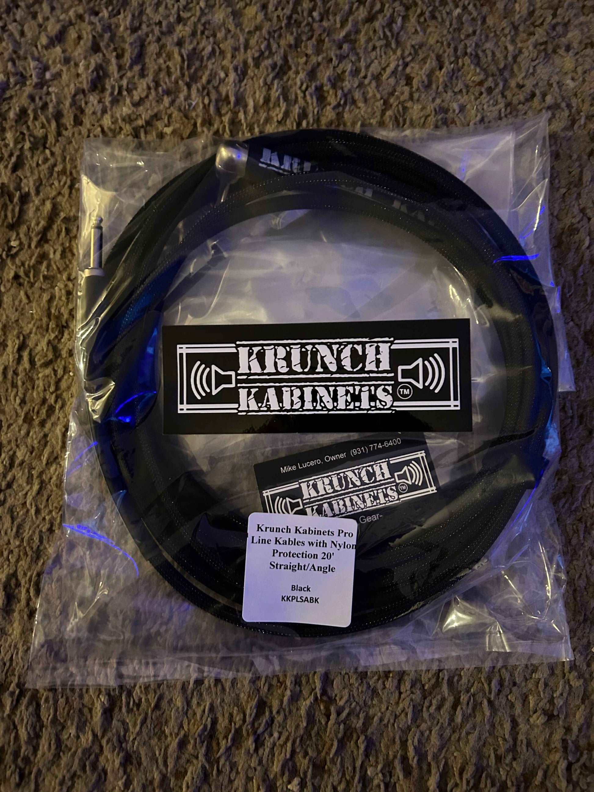 Pro Line Kables with Nylon Protection 20' Straight/Angle