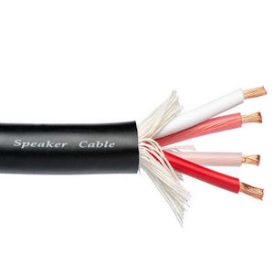 Canare 4S11 Star Quad 14AWG 4-Conductor Speaker Cable - 3' - Heavy Metal FX