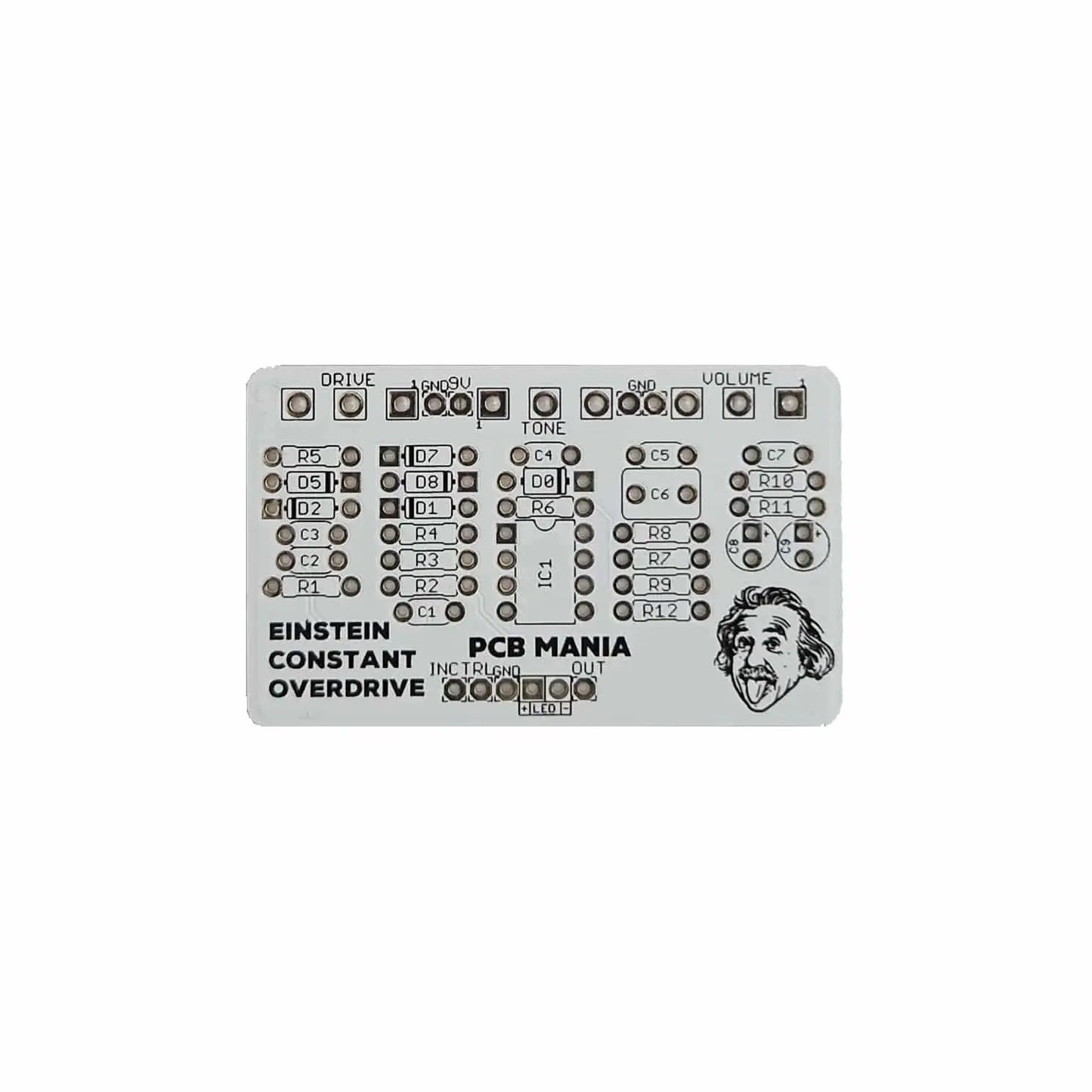 Einstein Constant Overdrive PCB Guitar Mania