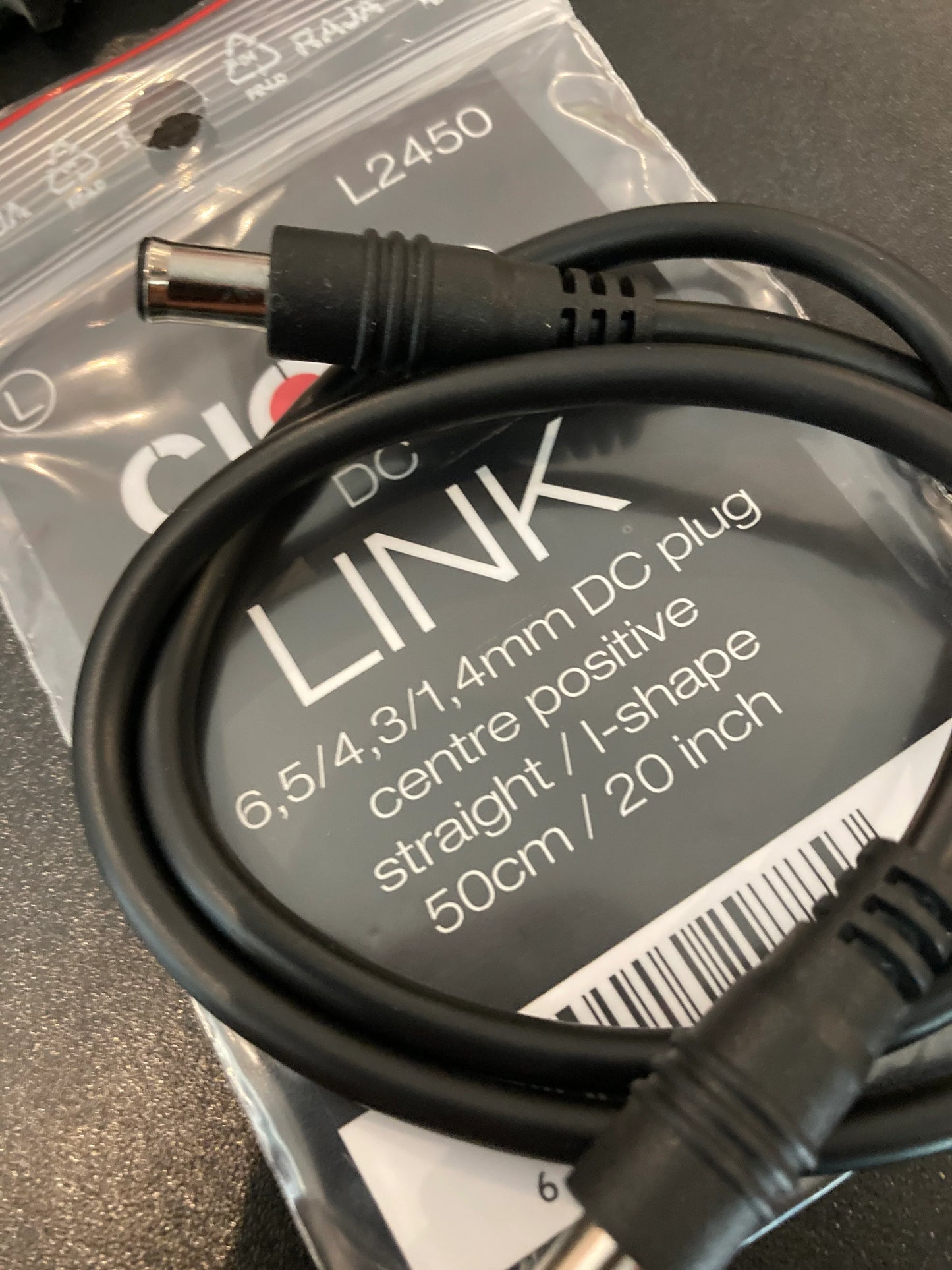 CIOKS L2450 EIAJ to EIAJ CIOKS DC7 to CIOKS 8 Adapter Cable - 50cm - Heavy Metal FX