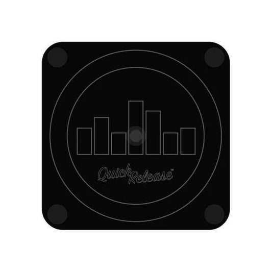 Quick Release Pedal Plate - hook and loop closure!