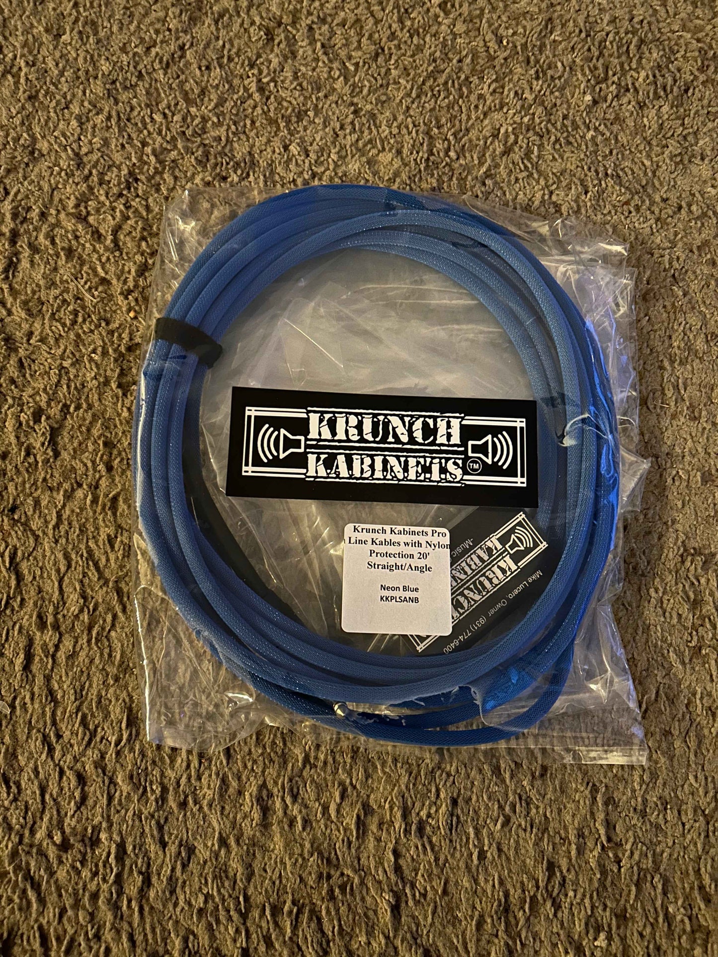 Pro Line Kables with Nylon Protection 20' Straight/Angle