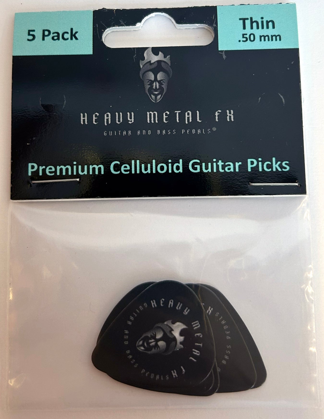 Heavy Metal FX Guitar Picks - Thin (.50mm) - Heavy Metal FX