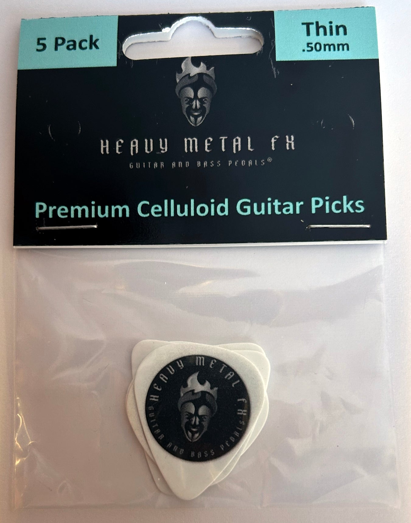 Heavy Metal FX Guitar Picks - Thin (.50mm) - Heavy Metal FX