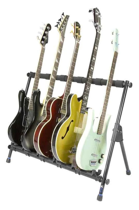 RBXS 5-Space Multi-Guitar Stand