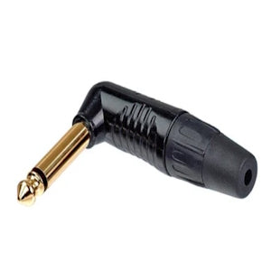 REAN RP2RC-B Right Angle gold/black - Heavy Metal FX
