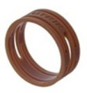 NEUTRIK Colored Ring - Brown - Heavy Metal FX