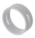 NEUTRIK Colored Ring - Grey - Heavy Metal FX