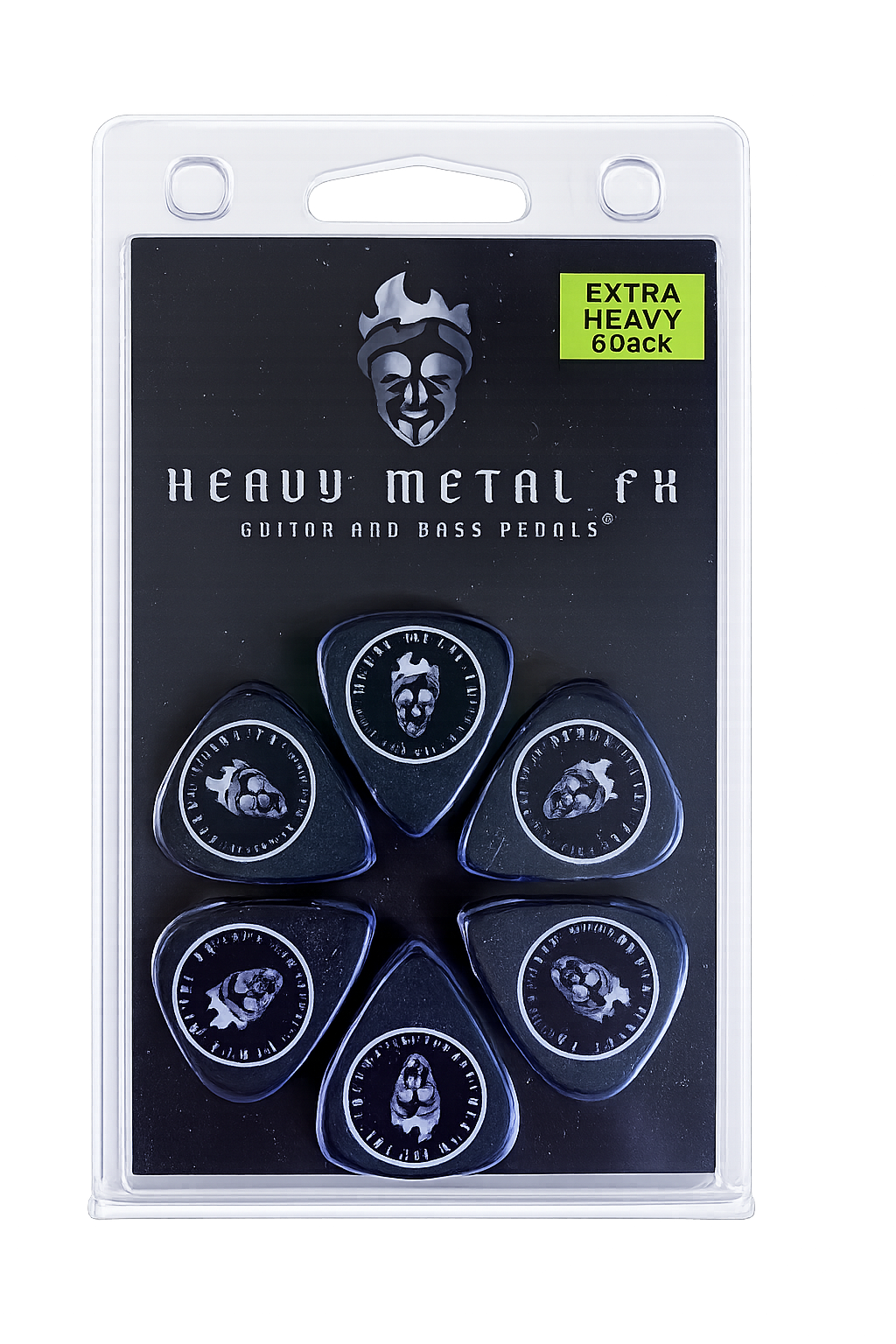 Heavy Metal FX Guitar Picks - X-Heavy (6pk) Heavy Metal FX