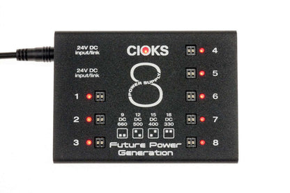 C8e- 8 isolated outputs. Expansion for the DC7