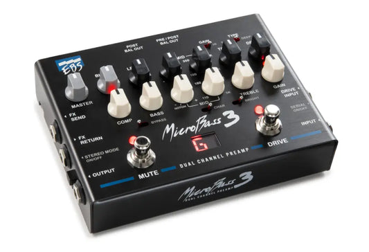 EBS Pedal Preamp - MicroBass 3