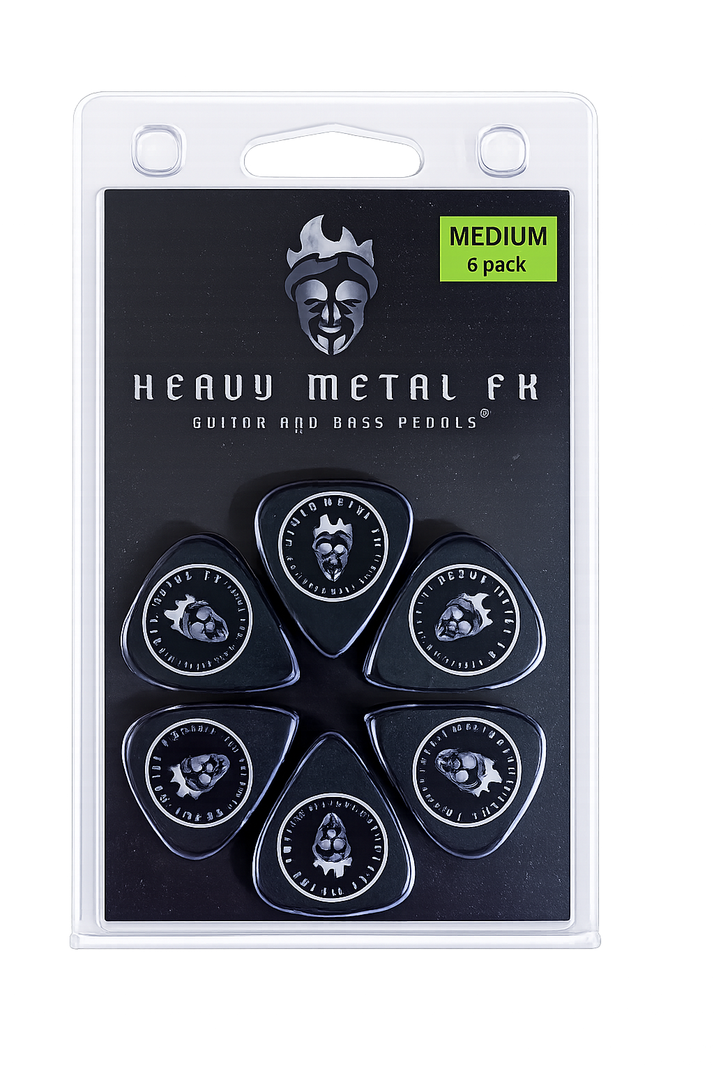 Heavy Metal FX Guitar Picks - Medium (6pk) Heavy Metal FX
