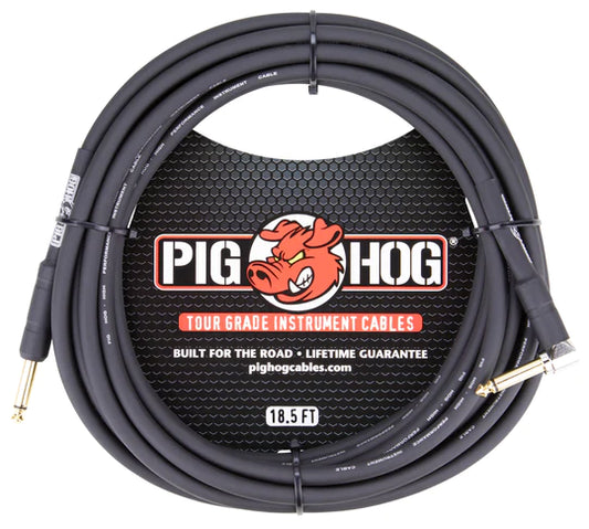 18.5ft 1/4" - 1/4" Right angle 8mm Inst. Cable