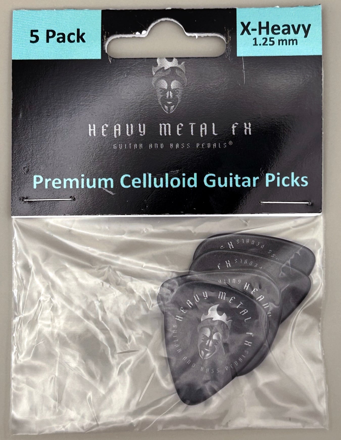 Heavy Metal FX Guitar Picks - X Heavy (1.25 mm)