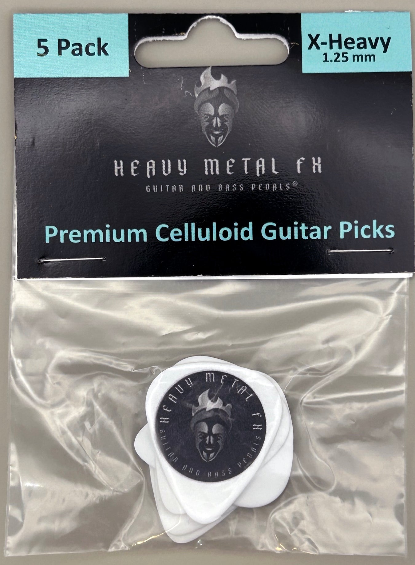 Heavy Metal FX Guitar Picks - X Heavy (1.25 mm)