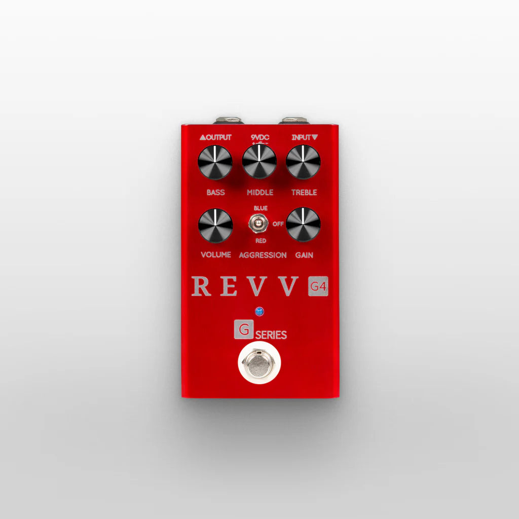 Revv G4 Red Channel Preamp/Overdrive/Distortion Pedal