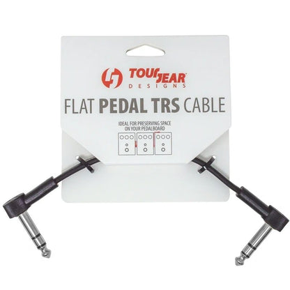 Tour Gear Designs Cable TRS de pedal plano de 6"